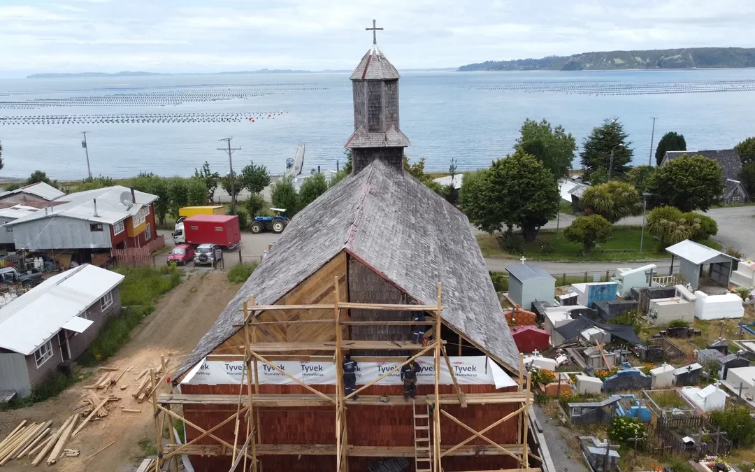 Restauración Lado Norte Iglesia de Calen