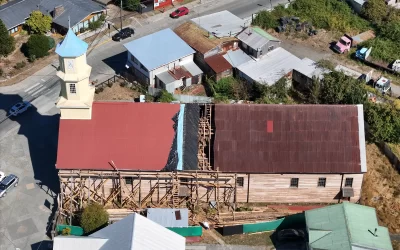 Obra Reparación Techumbre Iglesia de Chonchi