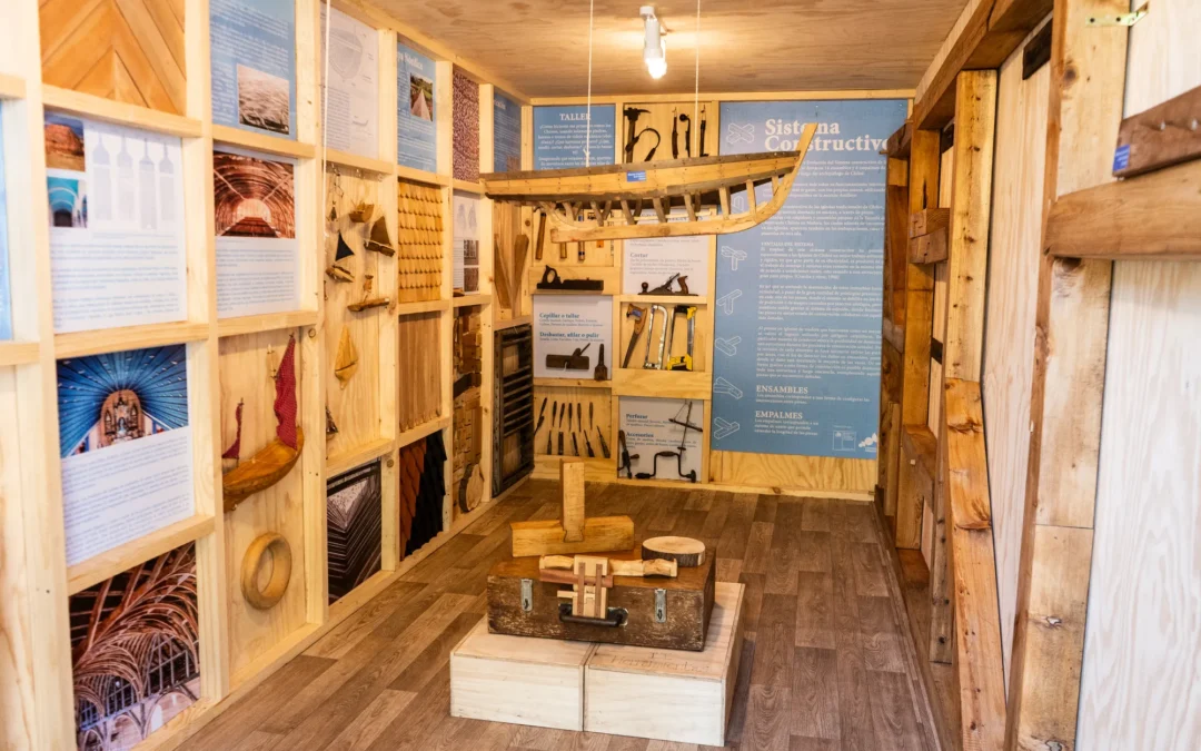 Colaboración en Muestra Inmersiva de la Madera Chilota